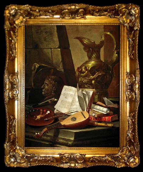 framed  Cristoforo Munari Allegoria delle arti, ta009-2